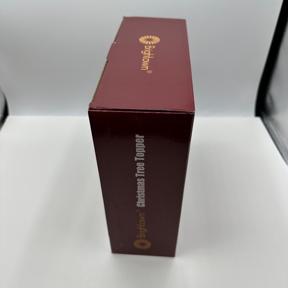 Christmas Tree Topper Lighted LED Star Snowflake Projector Rotating Lamp - Picture 3 of 8